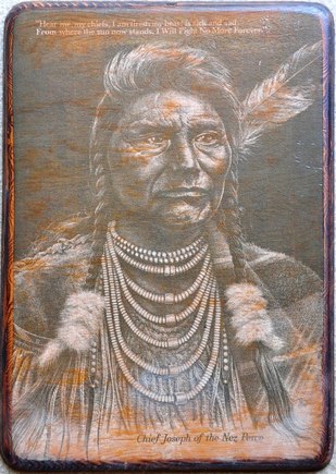 Portrait of Chief Joseph of the Nez Perce